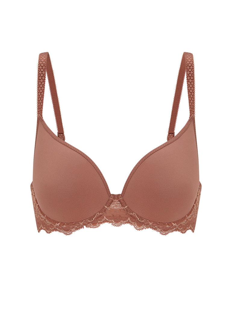 Caresse 3D Plunge - Coco Brown
