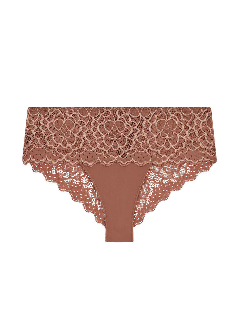 Caresse Boyshort - Coco Brown