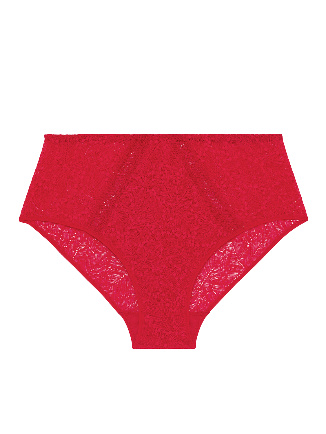 High-waist brief - Ruby pink