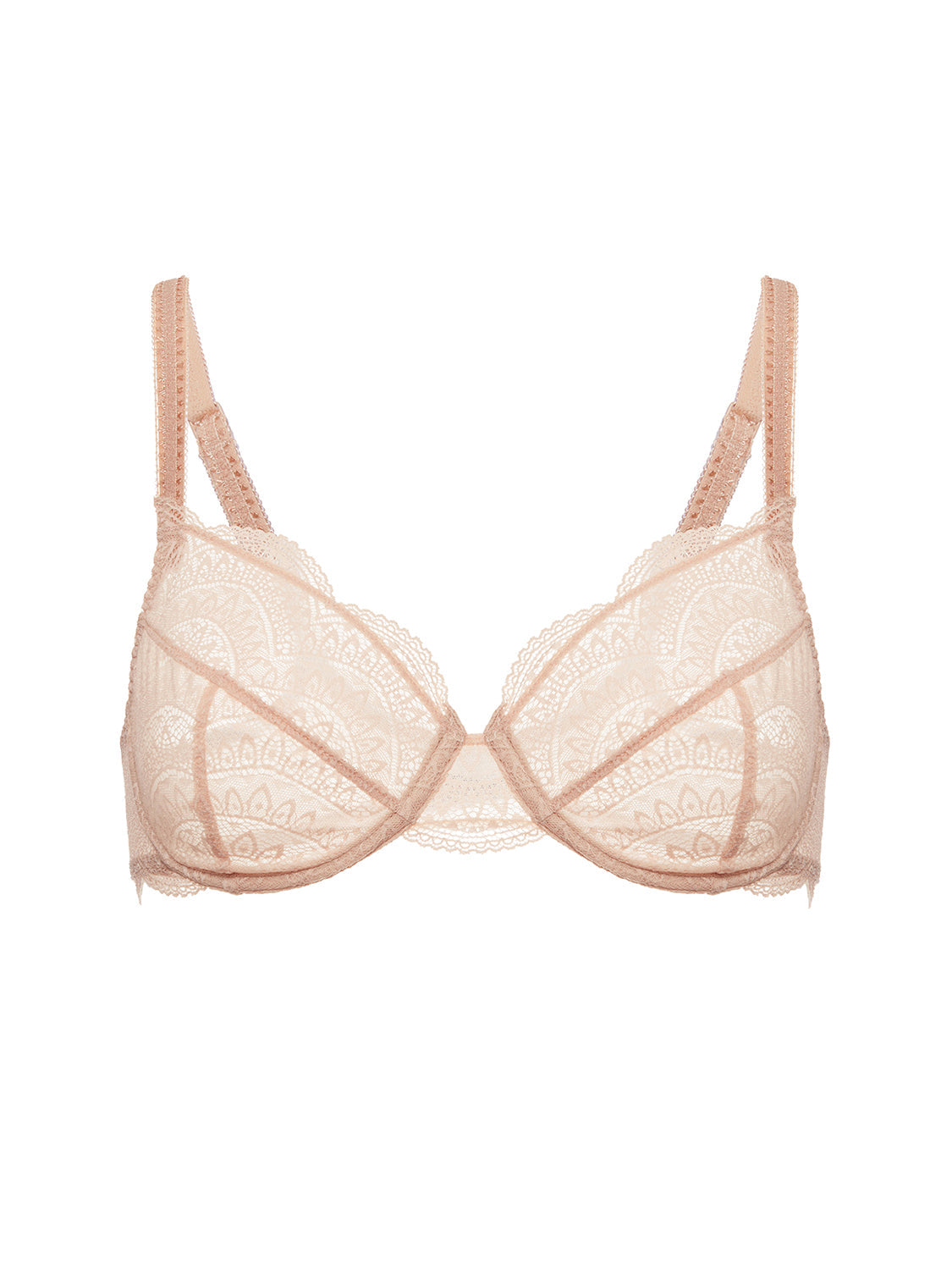 Full cup bra - Peau rosée