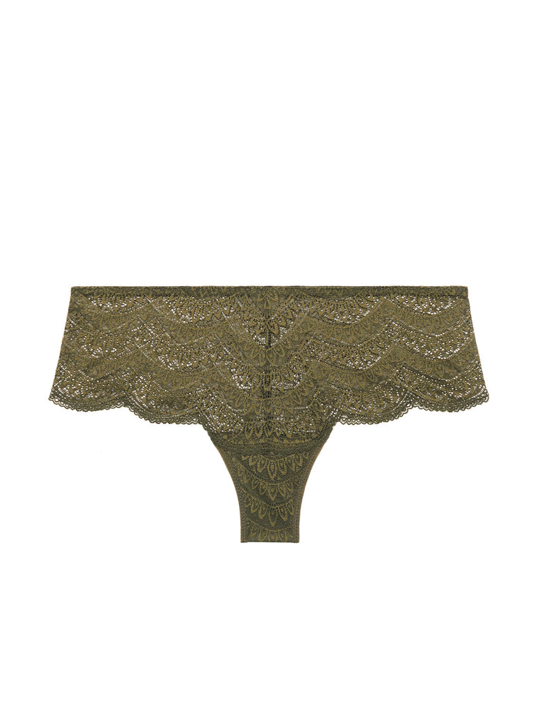 Karma Boyshort - Adventure Green