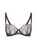 Half cup bra - Black