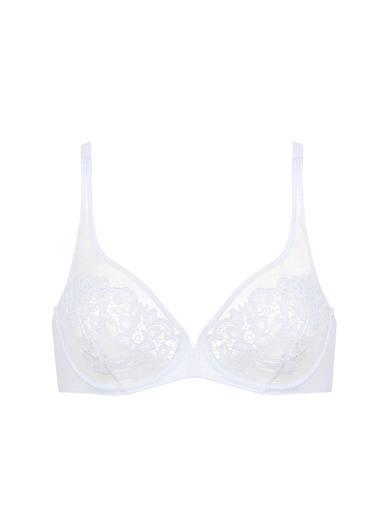 Saga Full Coverage Plunge - White
