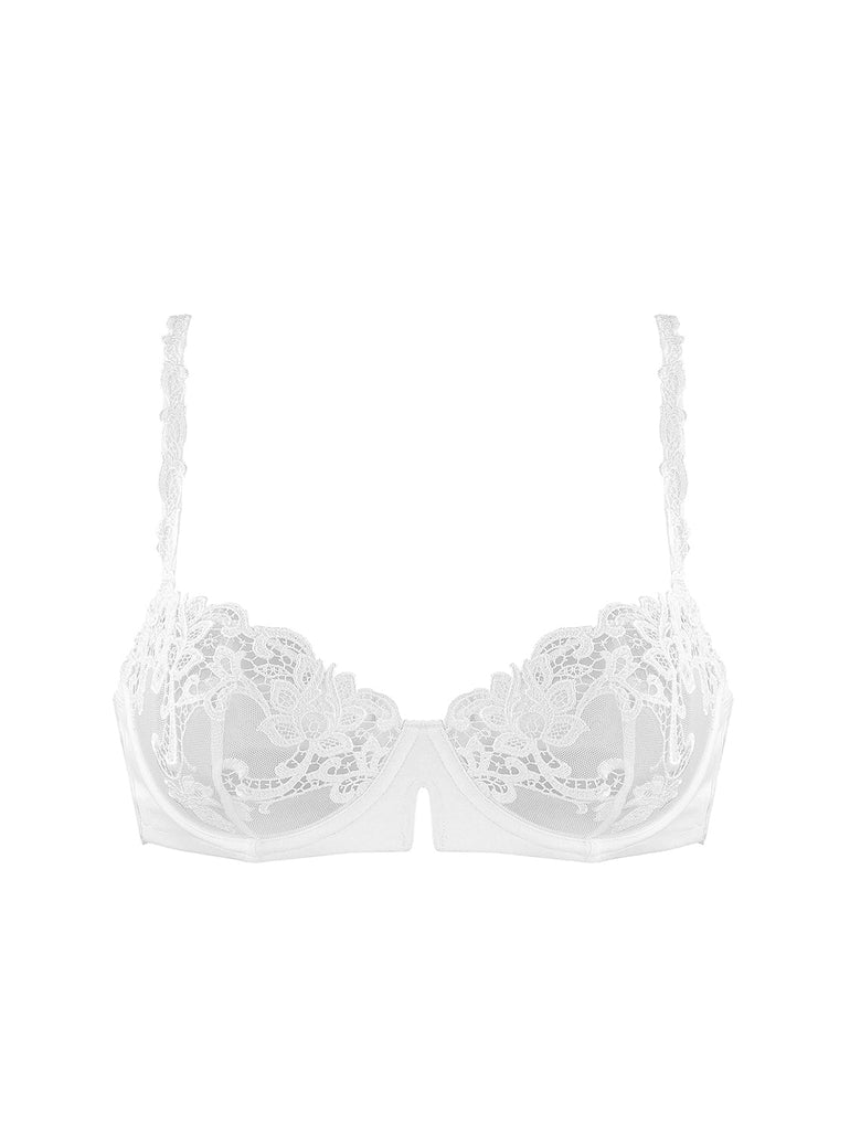 Saga Sheer Demi - White
