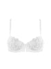 Saga Sheer Demi - White