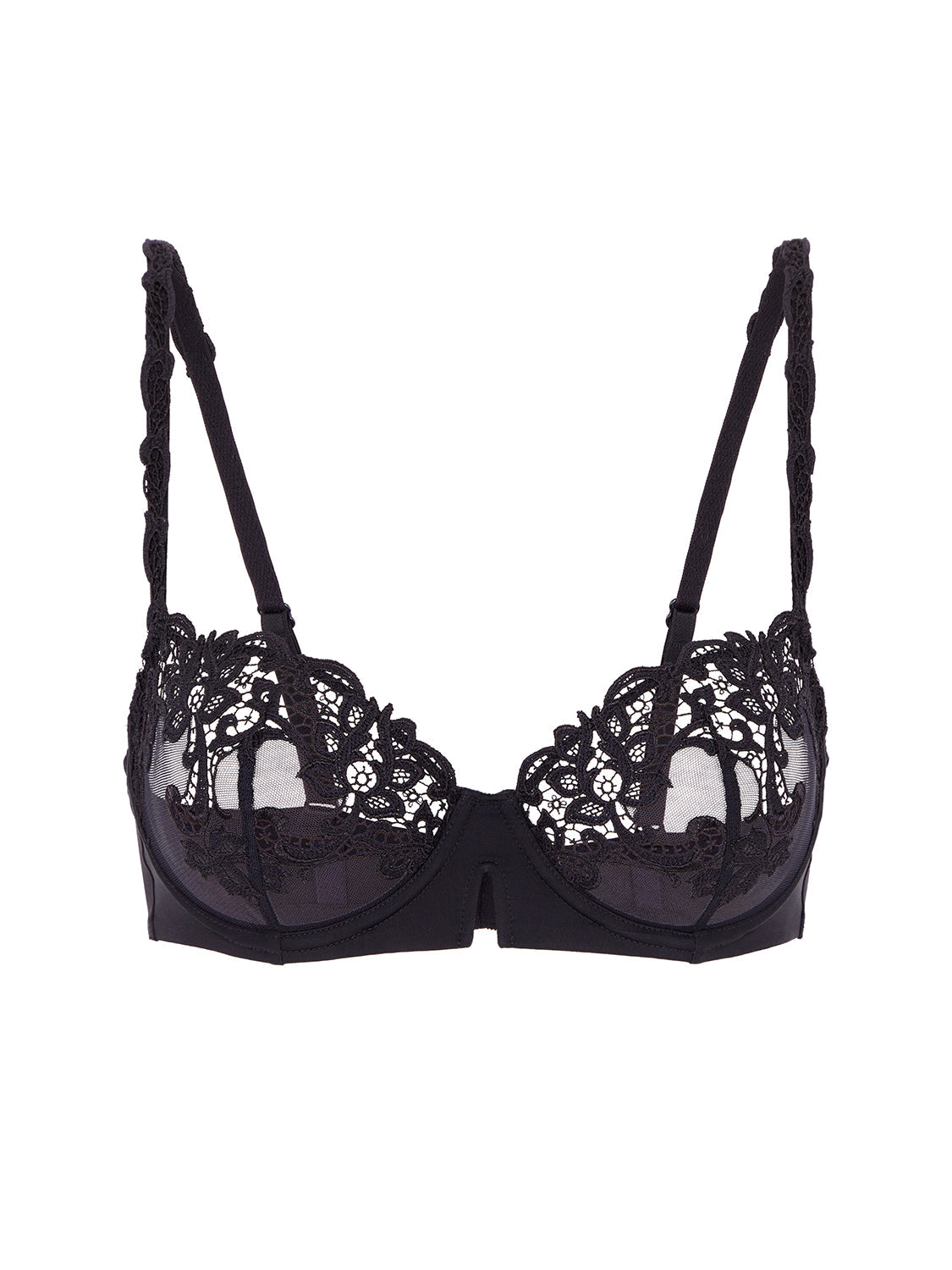 Saga Sheer Demi - Black
