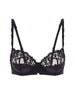 Saga Sheer Demi - Black