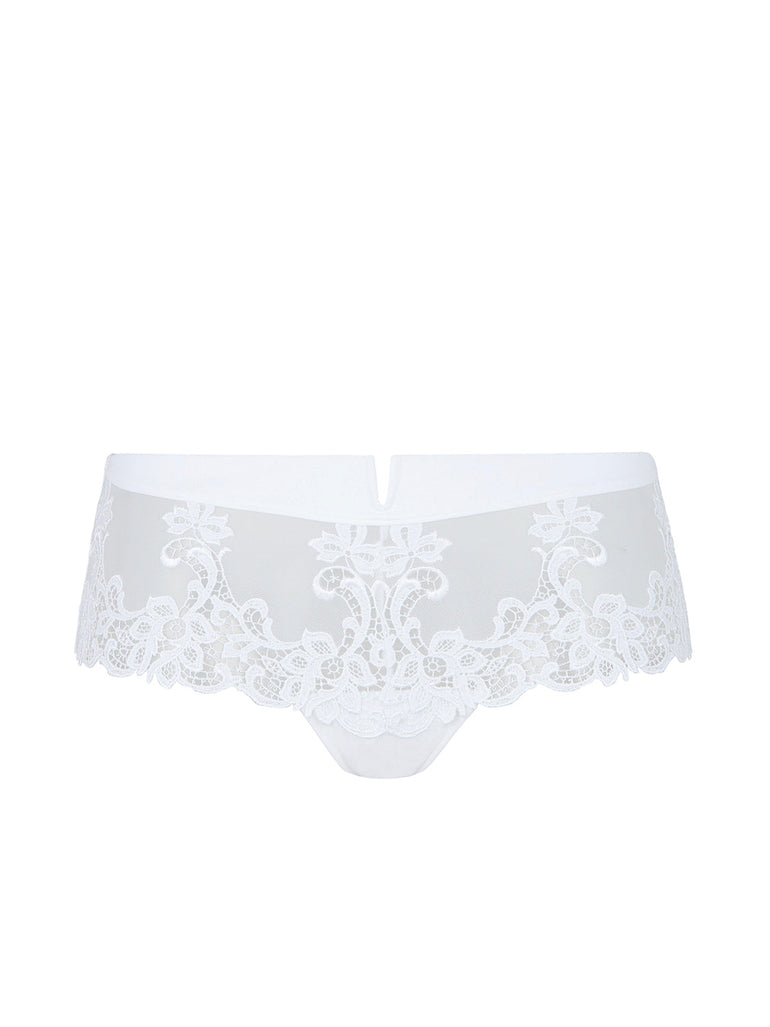 Saga Boyshort - White