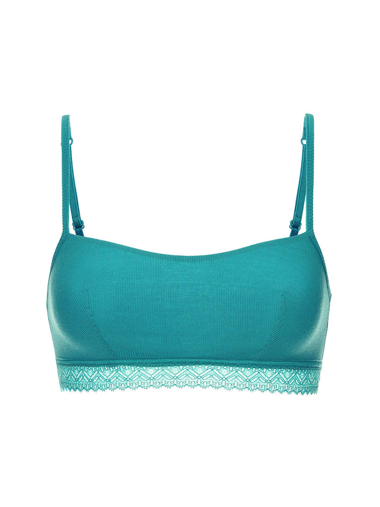 Eugenie Bralette - Saline Blue