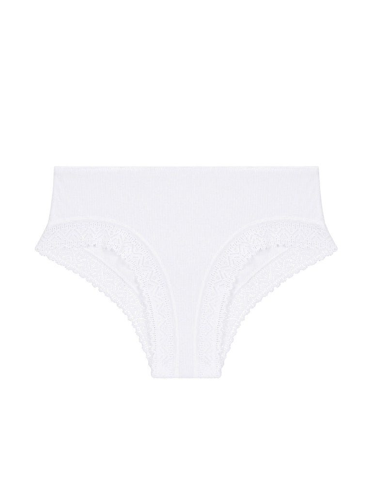 Eugenie Boyshort - White