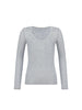 Long Sleeve Top - Light Grey