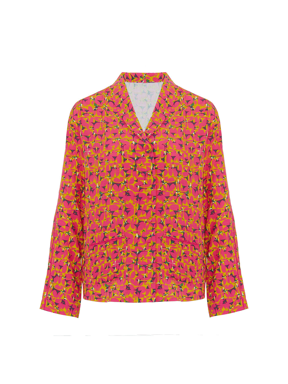 Songe Long Sleeve Top - Groovy Print