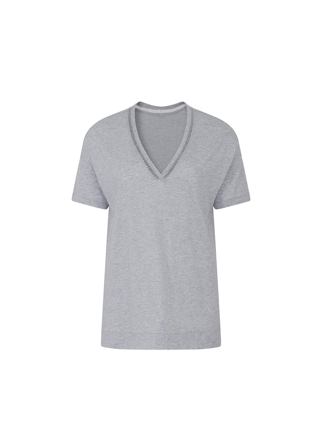 Brume Long Sleeve Top - Mineral Grey