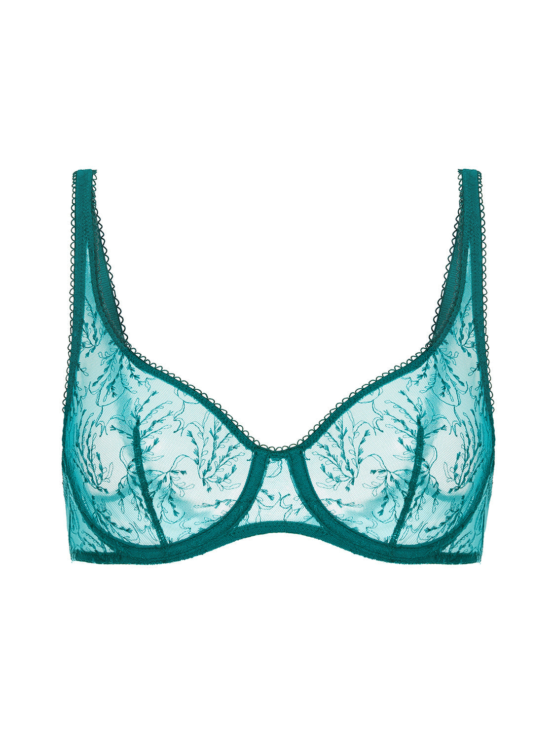 Opaline Scoop Demi - Emerald Green