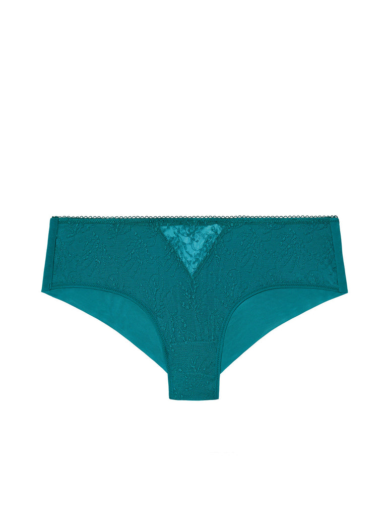 Opaline Boyshort - Emerald Green