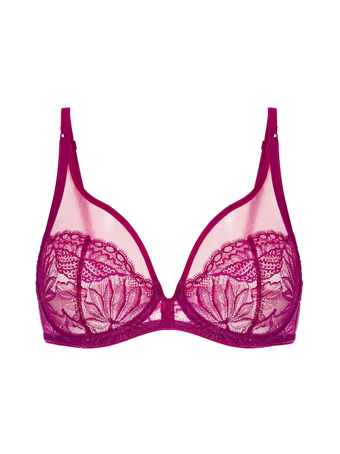 Exotica Full Coverage Plunge - Raspberry