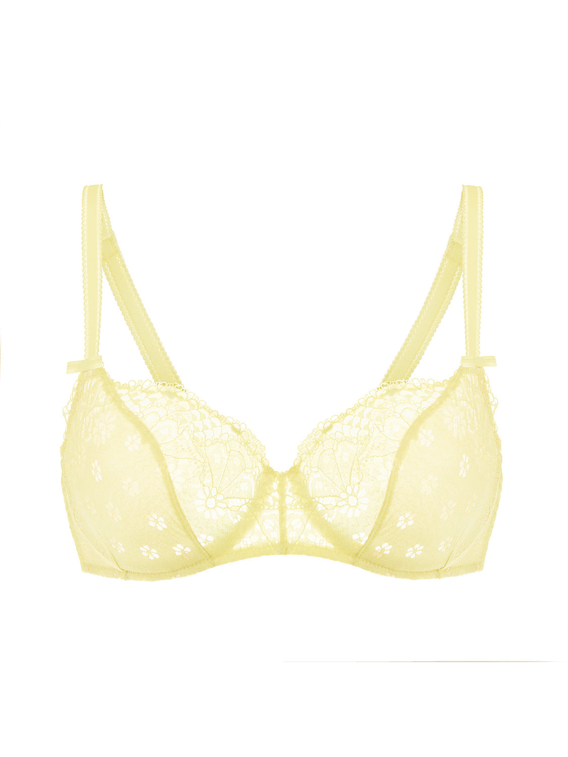 Aimee Underwire Plunge - Yuzu Yellow