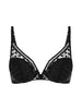 Hortense Triangle Push-Up - Black