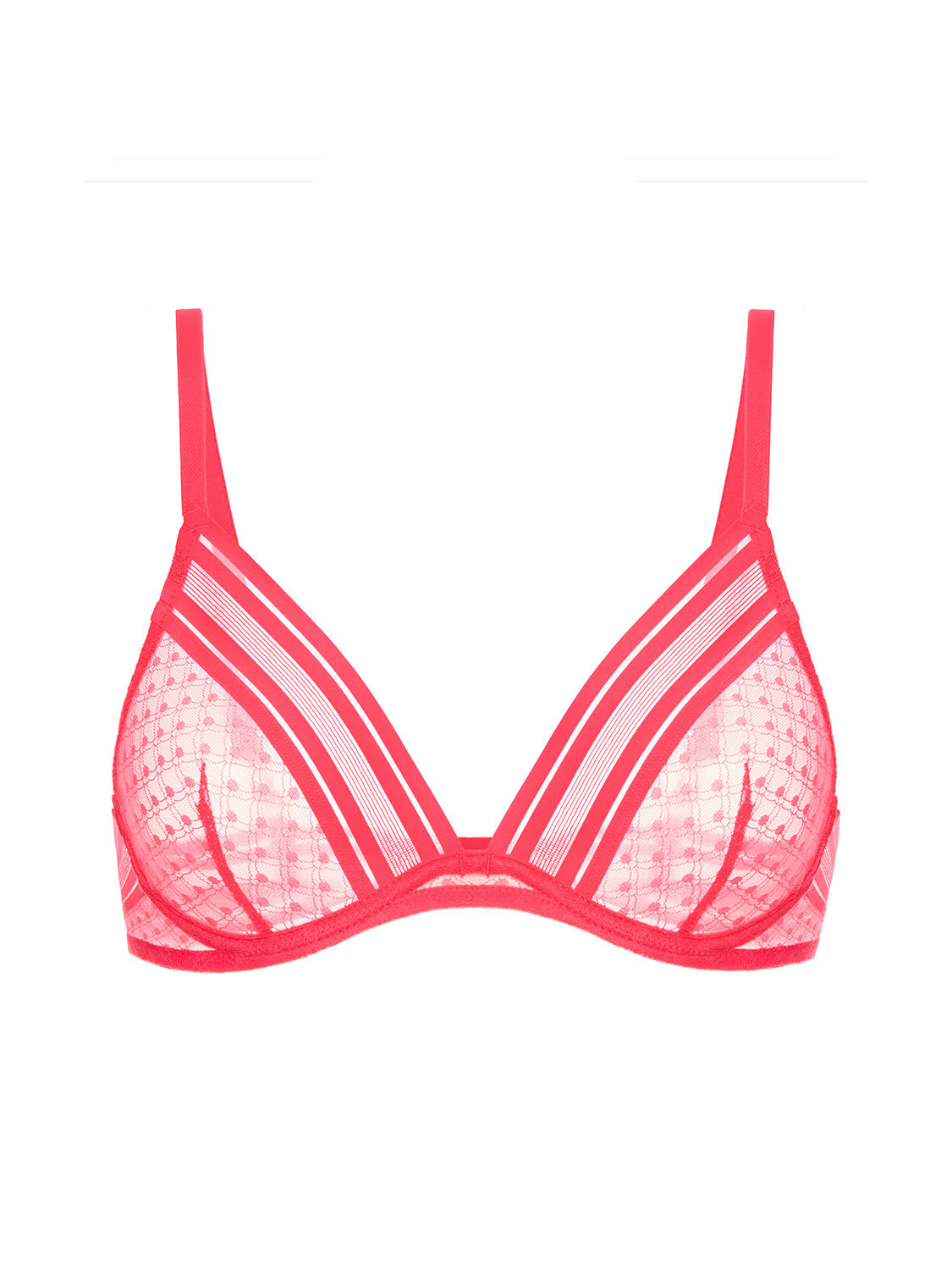 Iris Underwire Plunge - Papaya