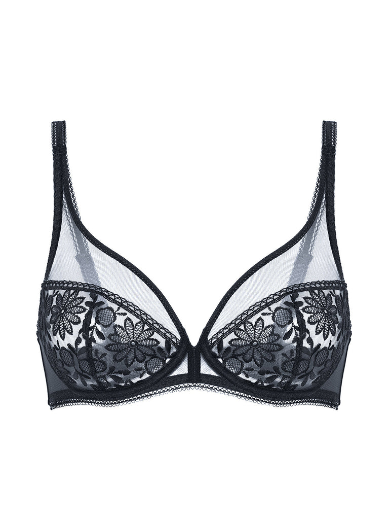 Amazone Full Coverage Plunge - Black