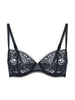 Amazone Sheer Demi - Black
