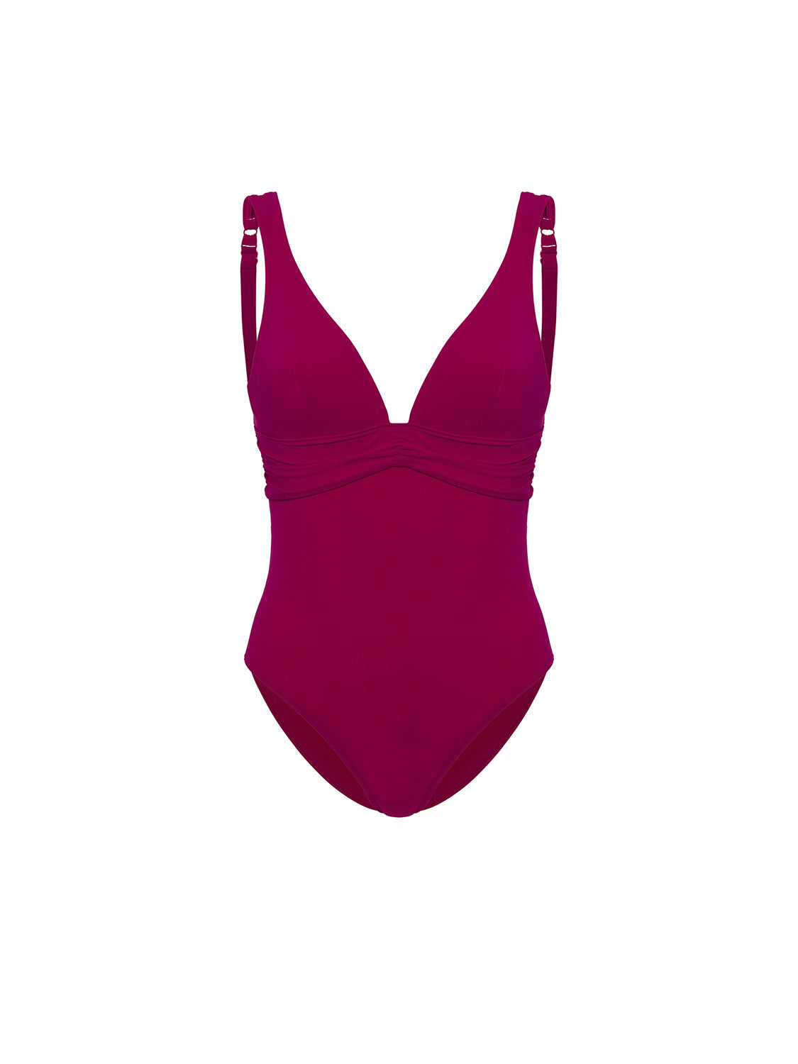 Underwired one-piece swimsuit - Raspberry