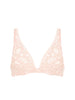 Underwired triangle bra - Ballet Pink