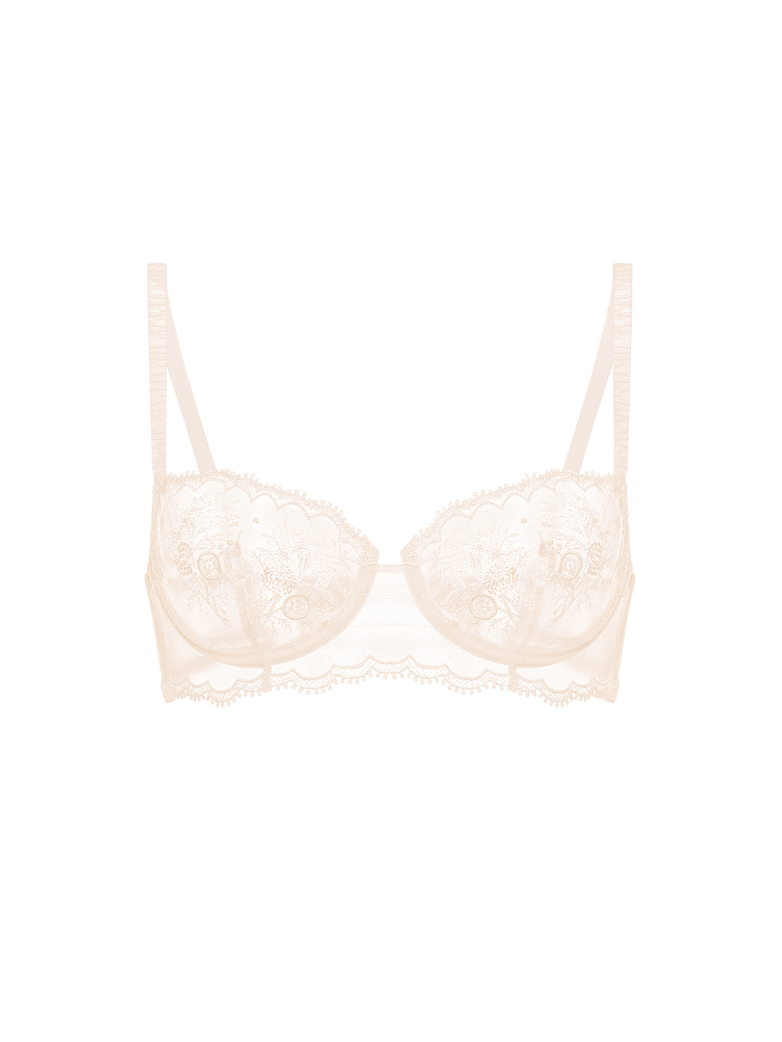 Half cup bra - Sakura pink