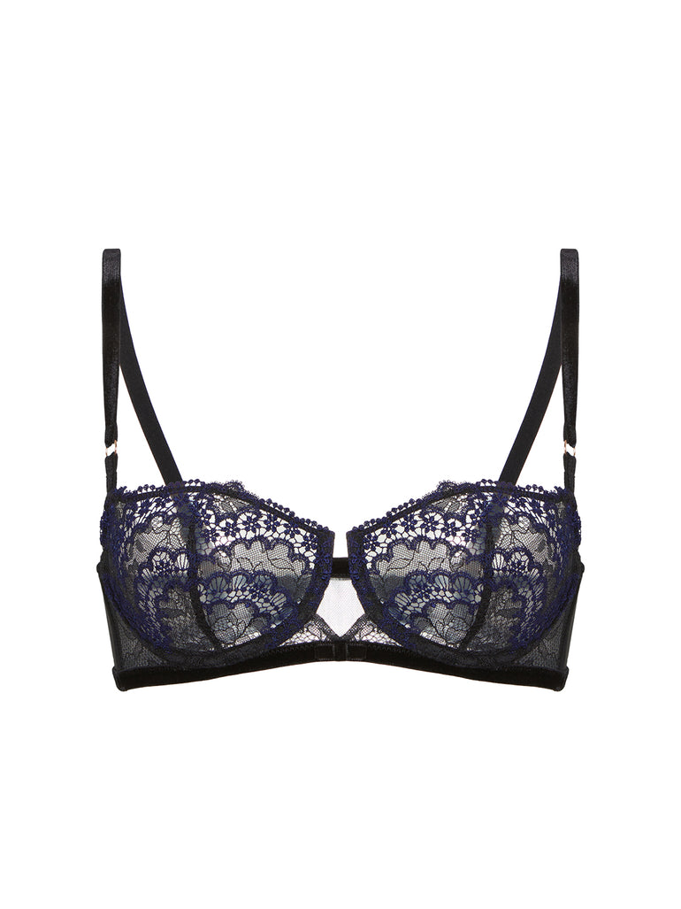 Half cup bra - Black