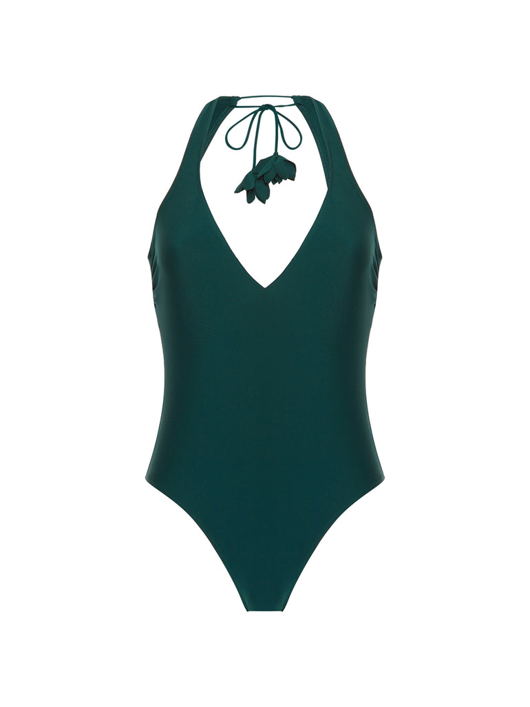 Wireless One-Piece - Tropical Green