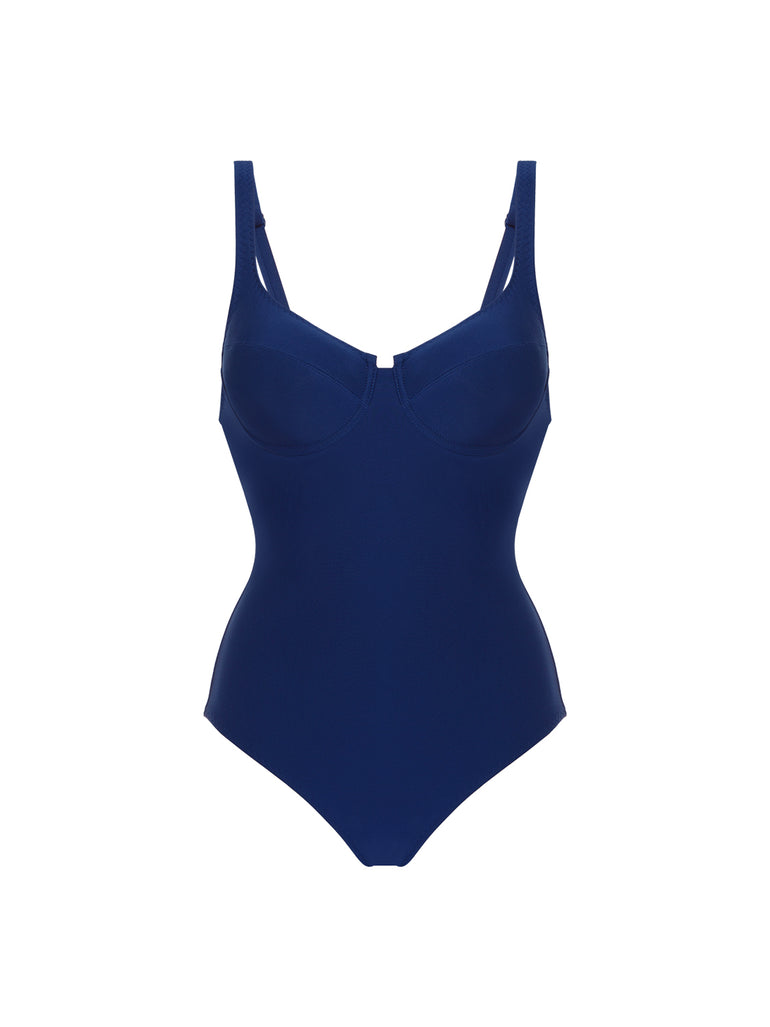 Underwired one-piece swimsuit - Midnight