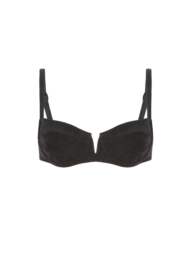 Half cup bra - Black