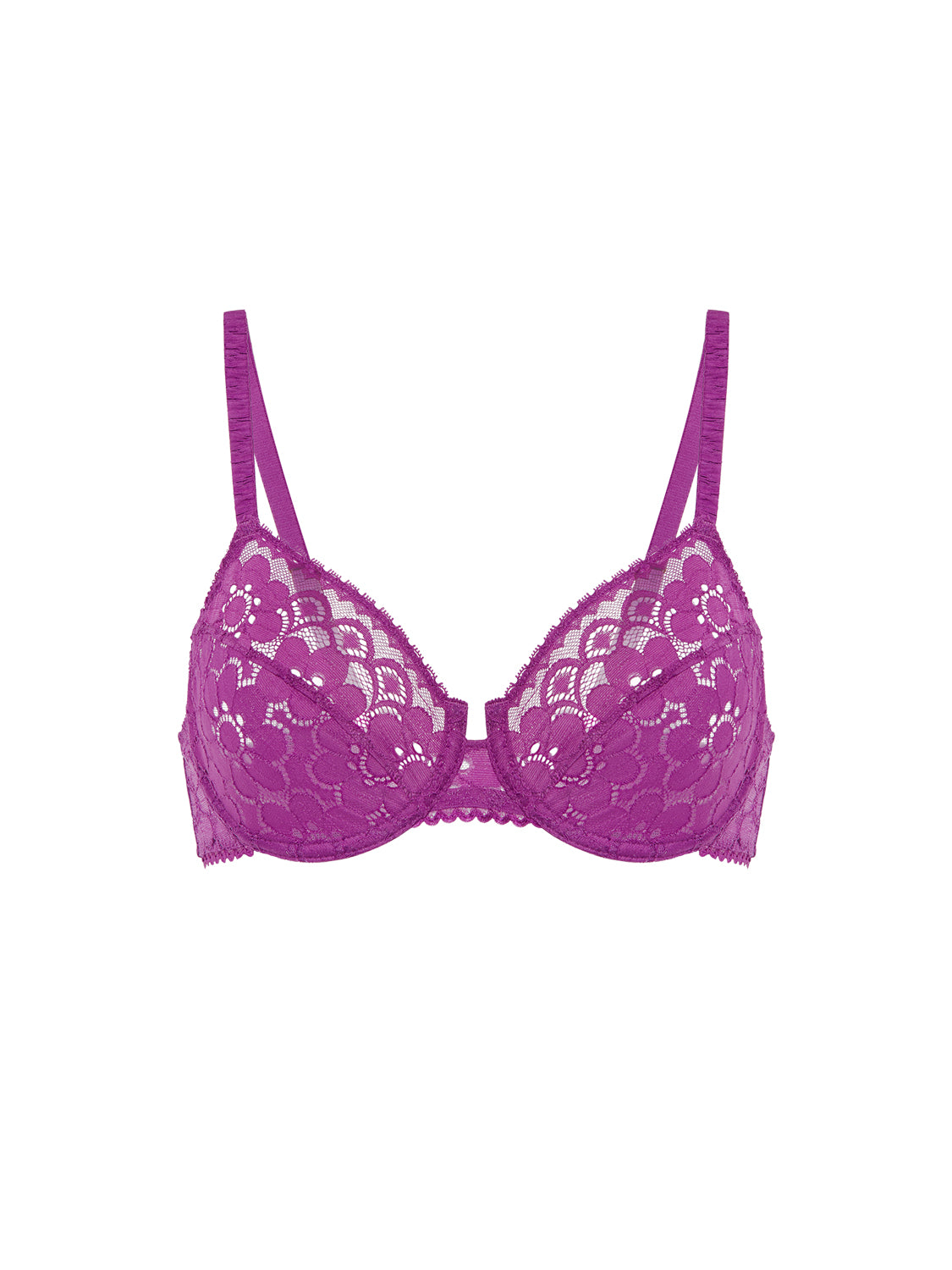 Moulded underwired bra - Divine Purple