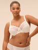 Full cup support bra - Natural