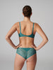 Caresse Boyshort - Boreal Green