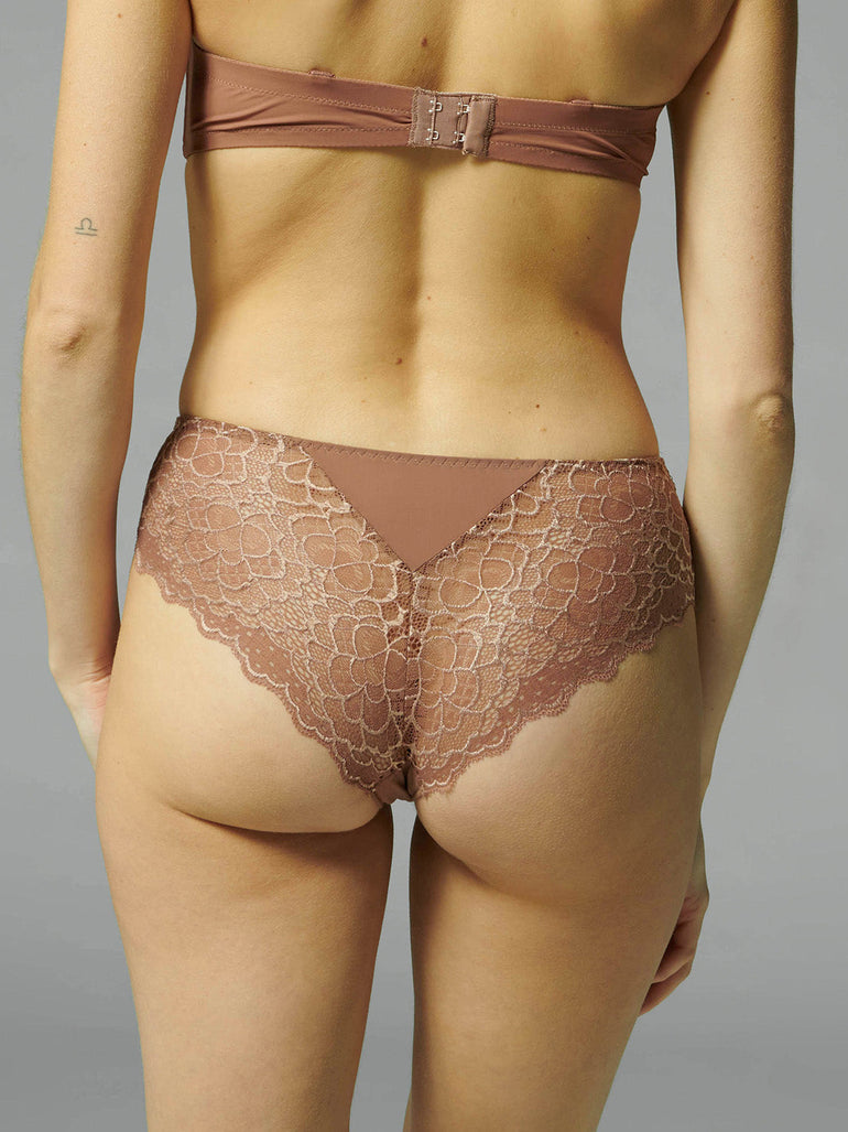 Caresse Boyshort - Coco Brown