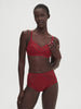 Caresse Retro Brief - Tango Red