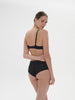 Full cup plunge bra - Black