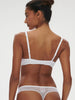 Half cup bra - Cristal White