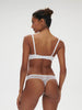 Half cup bra - Cristal White