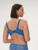 Full cup support bra - Myosotis Blue