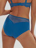High-waist brief - Myosotis Blue