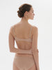 Full cup plunge bra - Nude
