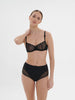 High-waist brief - Gem Black
