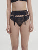 Reve Suspender Belt - Cosmic Blue
