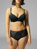 Caresse Retro Brief - Black