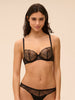 Half cup bra - Black