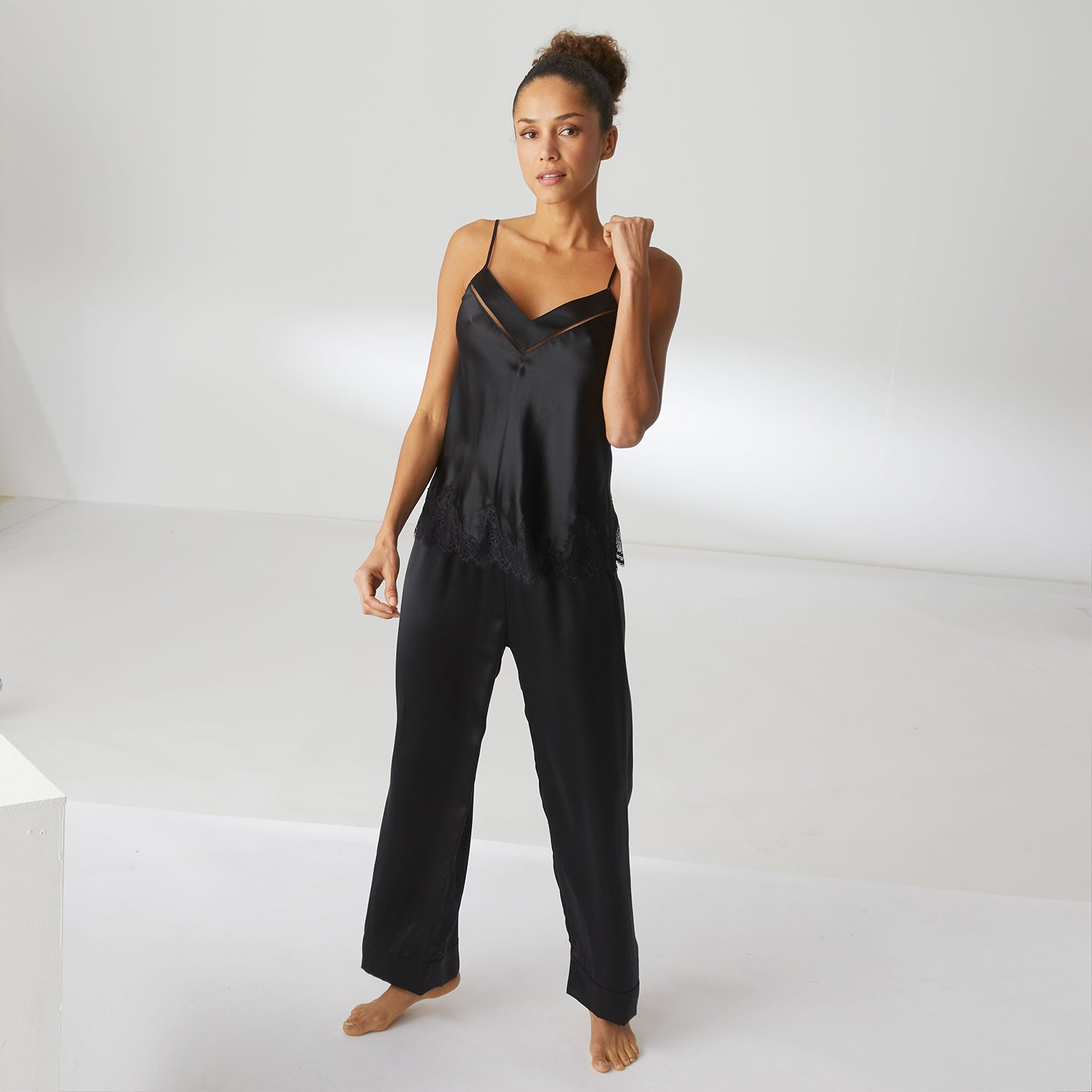Dream Silk Pant - Black