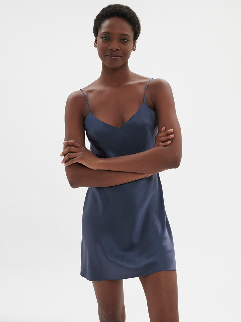 Nightdress - Cinder Blue