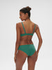 Plunging push-up bra - Garden Green